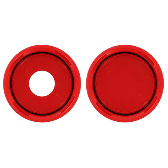 Replacement Lid And Gasket Set Fits FerMonster 1 Solid Lid and 1 Lid With Hole plus 2 Gaskets