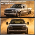 thumbnail image 2 of Spec-D Tuning Power Adjust Heated Manual Extend Towing Mirrors Compatible with 1999-2002 Chevy Silverado, GMC Sierra 1500 2500, Left + Right Pair Assembly, 2 of 7