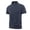 Navy, variant on Men's Quarter Zip Athletic Shirt Short Sleeve Raglan Sleeve Performance Top Quick-Dry Gym Running Sports Activities T-Shirt Black XL