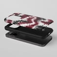 thumbnail image 2 of Tie Dye For All iPhone Series Tough Phone Case Watercolor Swirl Red Black White, 2 of 7