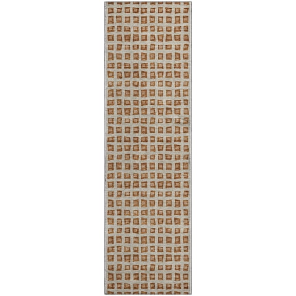 Dalyn Rugs Premium Machine Washable Mayfield AMF727 Paprika 2'3" x 7'6" Runner Rug