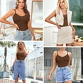 thumbnail image 4 of Slimming Shapewear Bodysuit for Women Tummy Control Sculpting Body Shaper Thong Bodysuit Shaping Tank Tops, 4 of 5
