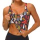 thumbnail image 3 of Balery Mushrooms And Leaves Sujetadores deportivos con espalda cruzada para mujer, acolchados, sin costuras, de alto impacto, ideales para yoga, gimnasio, entrenamiento y fitness.-Large, 3 of 8