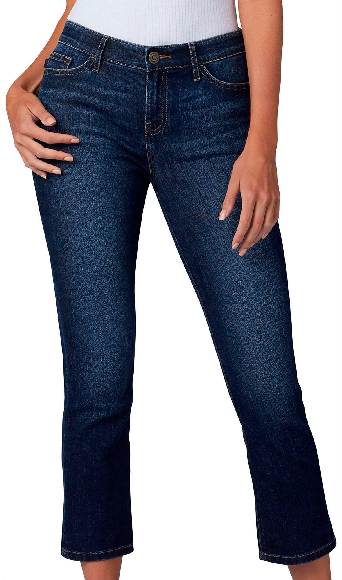 Lee Womens Flex Motion Roll Cuff Jeans 