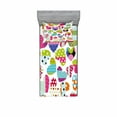 thumbnail image 2 of Ambesonne Colorful Fitted Sheet & Pillow Sham Set, Heart Patches and Dots, Full, Multicolor, 2 of 3