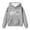 Grey, variant on Tiijoy Toddler Girls Warm Hoodie Cute Horse Print Long Sleeve Hoody, Sizes 4-5T