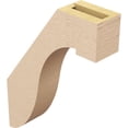thumbnail image 5 of Ekena Millwork 3"W x 12"D x 16"H Del Monte Rough Cedar Woodgrain TimberThane Knee Brace, Primed, 5 of 6