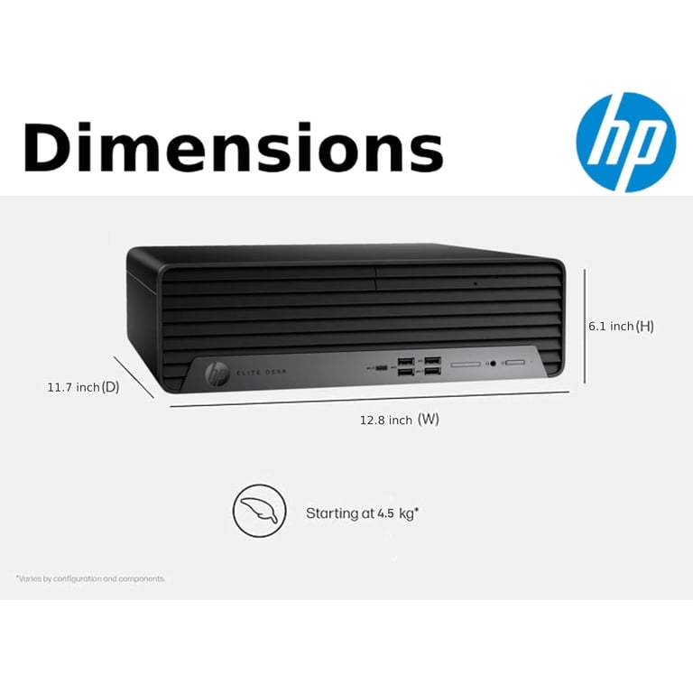 HP EliteDesk 600 G9 SFF Business Desktop, Intel Core i7-13700 (16