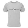 thumbnail image 5 of Cotton T Shirts for Men 3x 1/4 Short Sleeve Big and Tall Athleisure Short Sleeve Shirts Slim Fit Gradient Round Neck Casual Summer Beach Basic Activewear, 5 of 5