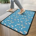 thumbnail image 4 of Blue Cartoon Unicorn Gift Balloon Cloud Pattern Door Rugs,Washable Non Slip Door Mats Indoor,Decorative Door Mats,Entry Mat Indoor for Entrance,Bedroom,Kitchen,Bathroom,30"x17", 4 of 6