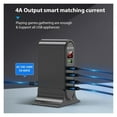 thumbnail image 4 of USB Charger,5 Port With LED Display Multi USB Charging Station Universal Phone Desktop Desktop Charger Charging Station ,Multi-Device Charger, 4 of 7