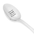 thumbnail image 2 of BLESS THIS HOME WITH LOVE AND LAUGHTER engraved spoons of coffee accessories unique -Stainless Steel- Tea Coffee Dessert & Soup Spoon - christmas Day Gift, 2 of 7