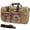 Vintage Brown-Large-50L Duffle Bag, variant on X Large-60L Duffle Bag Grey Canvas Genuine Leather Travel Overnight Weekender Carry On
