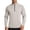 Khaki, variant on Outdoor Athletic Shirts for Men Quarter Zipper Stand Collar Tops with Long Sleeve Spring Running Hiking Activewear Army Green L