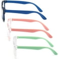 thumbnail image 6 of 3 Pack kids Blue Light Blocking Glasses For Girls And Boys Computer Blue Light Blocking Glasses For Age 3-9 (Dark blue + Light pink +Light green), 6 of 15