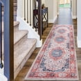 thumbnail image 1 of BY COCOON 2'x6' Runner Rug| Carpet Runner Kitchen Rug Kitchen Runner Washable Rug Entryway Rugs Hallway Runner Kitchen Mat Small Rug Runners Rugs for Hallway Non Slip Kitchen Carpet (60 Cm x 180 Cm), 1 of 7