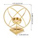 thumbnail image 2 of YSNOOWE Retro De Metal Dorado Con Detalles Artesanales Para Decorar Hogar, 2 of 7