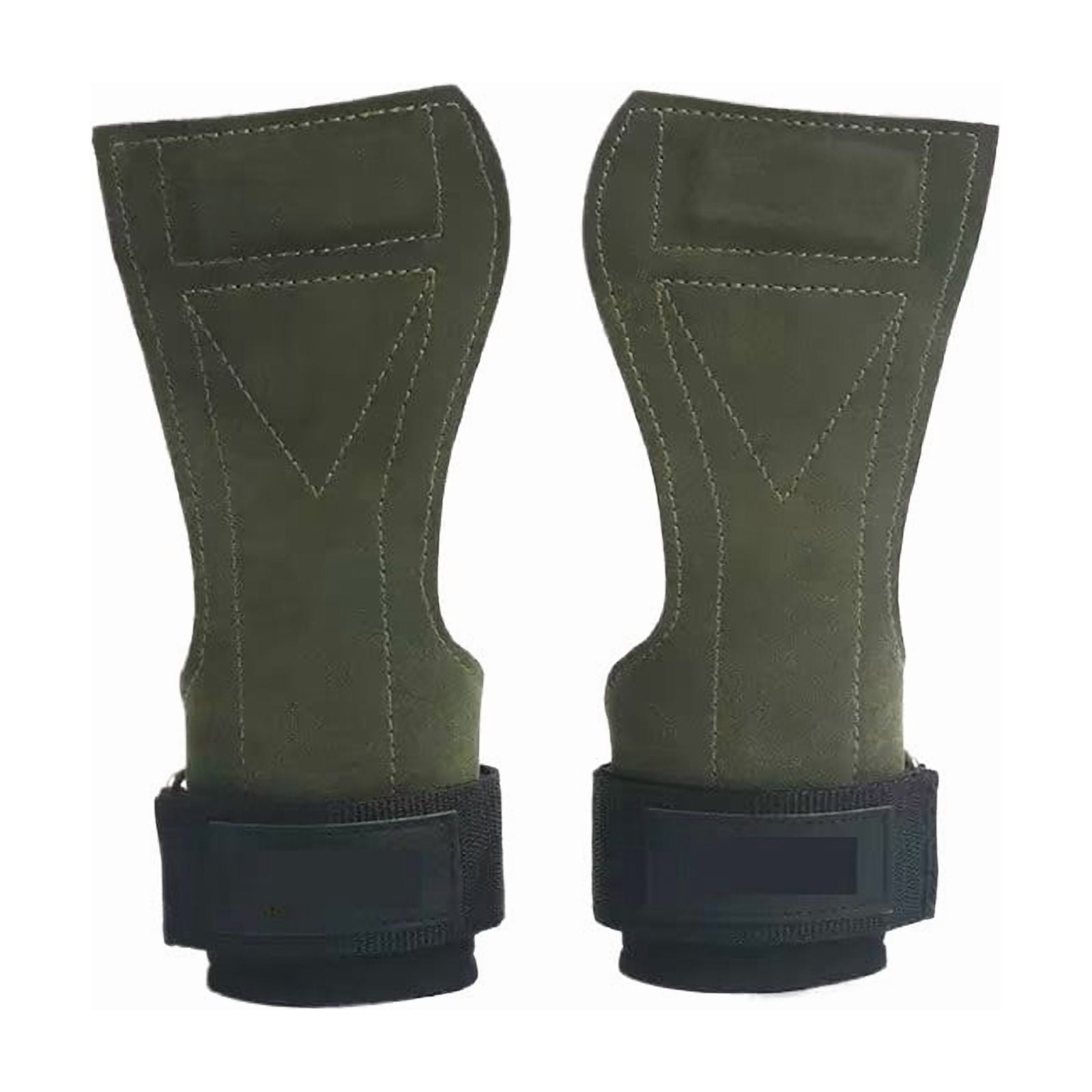 1 Pair of Leather Anti-Slip Wrist and Palm Protectors for Sports, Fitness, and Weightlifting; Pull-Up Assist Straps