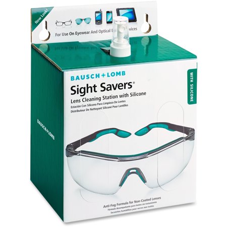 Sight Savers Lens Cleaning Station  16 Oz Plastic Bottle  6.5 X 4.75  1 520 Tissues/box | Bundle of 5