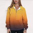 thumbnail image 4 of mfyjkho Tops Bohemios Para Mujer, Blusa Estampada De Moda Para Mujer, Tops De Manga Larga, Sudadera Con Bolsillos, Abrigo Con Capucha Tops Para Hacer Ejercicio Xl, 4 of 5
