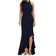 thumbnail image 1 of Gspmoly Robes d'Été pour Femmes, Mode Femmes Robe Décontractée Unie à Col Rond Sans Manches Robe de Soirée Robes de Fête pour Femmes Économies, 1 of 7