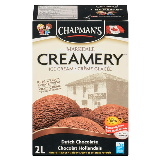 Chapman's Markdale Creamery crème glacée chocolat hollandais 2L