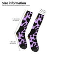 thumbnail image 2 of Yiaed Cartoon Black Cats Print Great elasticity Adult Stockings Sports socks for Men and Women, 2 of 6