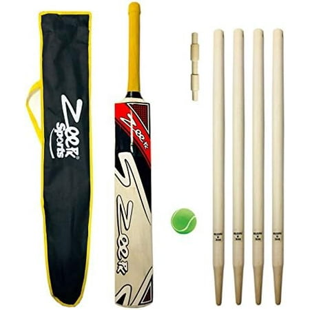 Complete Junior Cricket BAT KIT for Kids Age 8-14 Years Kashmir Willow BAT + WICKETS$$Sport & Recreation Other