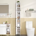 thumbnail image 5 of Hzuaneri 70.9" H Bathroom Storage Cabinet, Tall Corner Cabinet with 4 Doors, 5 of 7