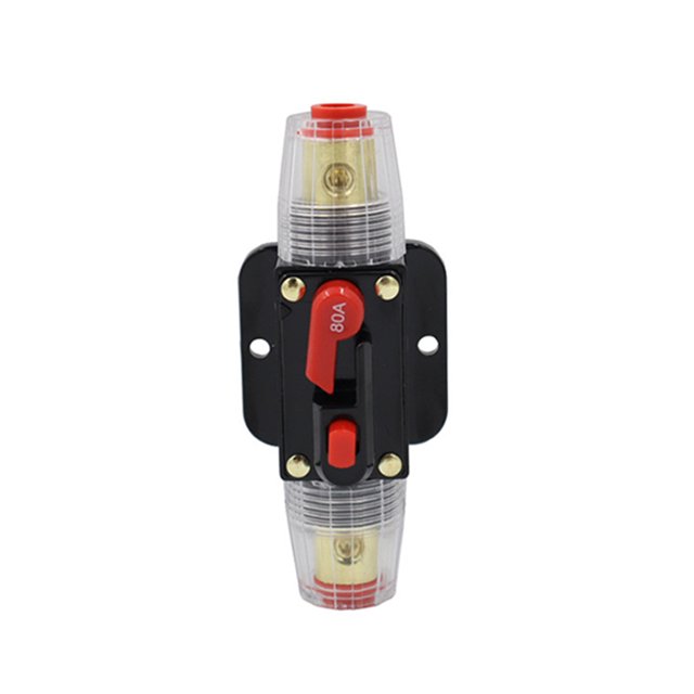 Disyuntor reiniciable Btafrte 12-24 V fusible Protección contra cortocircuitos 80 A