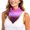 Hot Pink, variant on Elegant Milk Silk Gradient Scarf for Soft Sheer Lightweight for Everyday Wear and Occasions Silk Head Tie Colorful Head Scarfs for Women Hair Head Scarfs for Women Head Scarves for Women