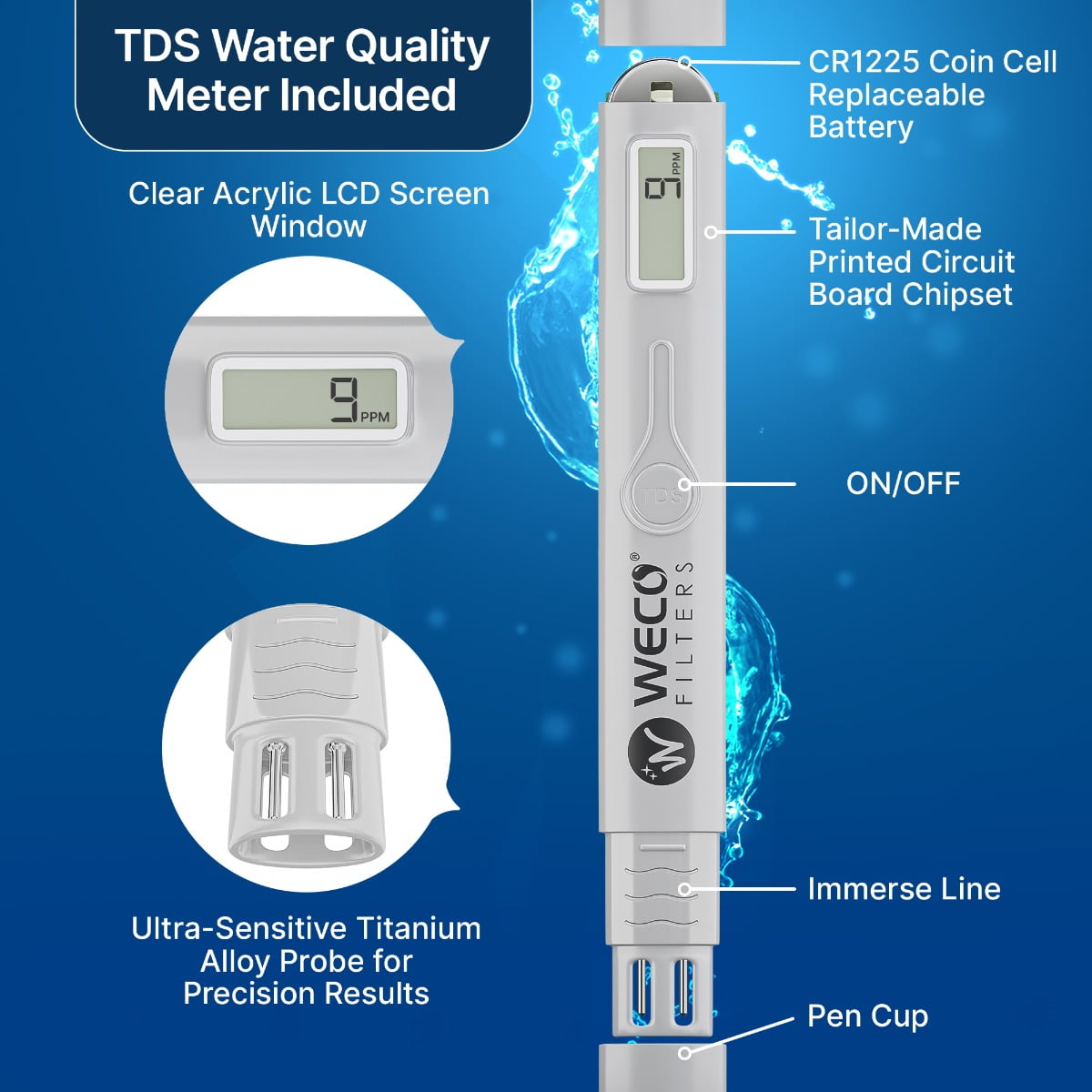WECO MINI-150 Compact Undersink Reverse Osmosis Water Filtration System
