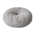 thumbnail image 1 of Cojín Redondo para Piso Adultos Niños Almohada Multifuncional Asiento Decorativo Silla Meditación Corduroy Resistente Adecuado para Relajación Lectura Gris claro, 1 of 8