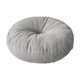 thumbnail image 1 of Cojín Redondo para Piso Adultos Niños Almohada Multifuncional Asiento Decorativo Silla Meditación Corduroy Resistente Adecuado para Relajación Lectura Gris claro, 1 of 8