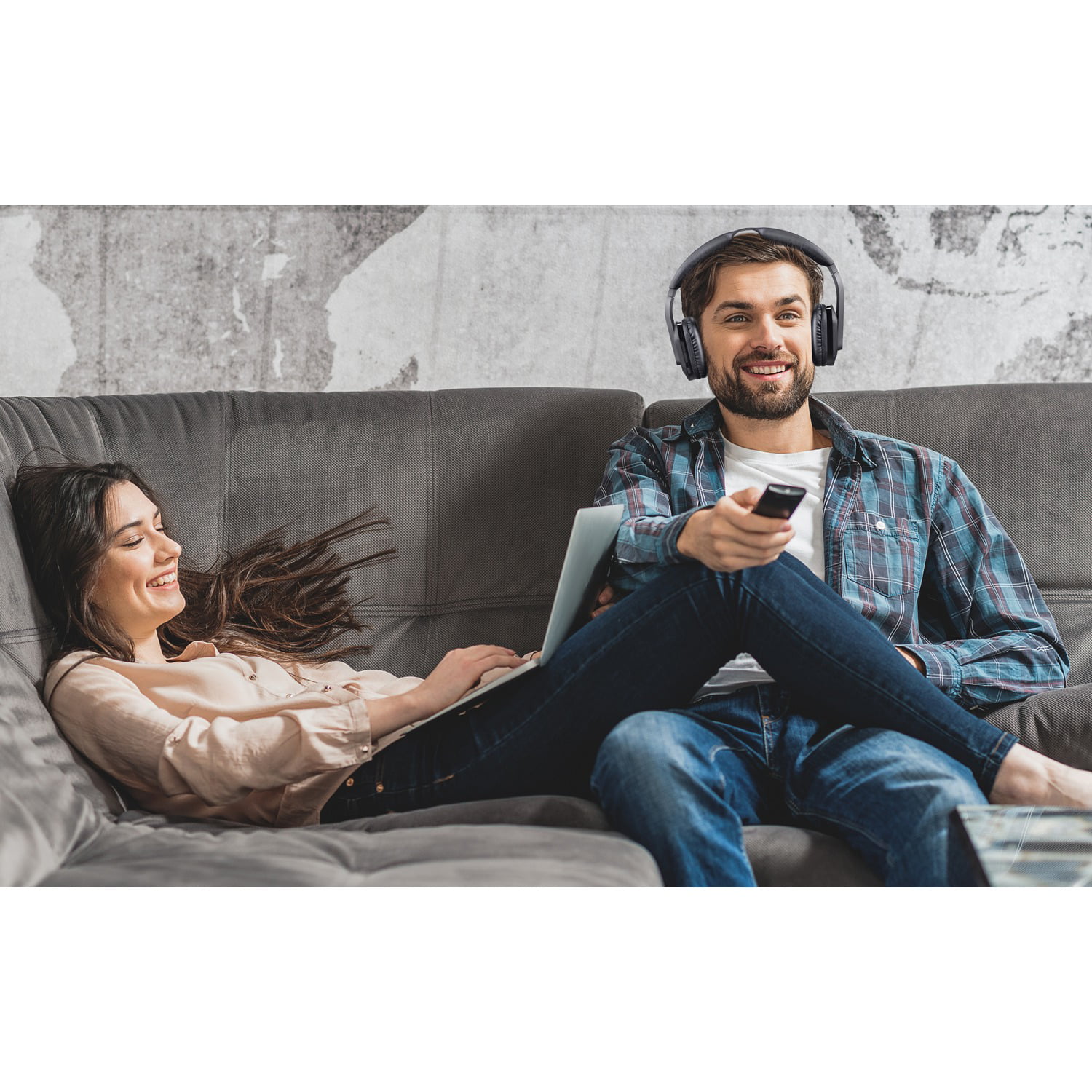  RION Audio IHP21 Telesounds Sistema de auriculares inalámbricos  para TV con entrada óptica : Electrónica