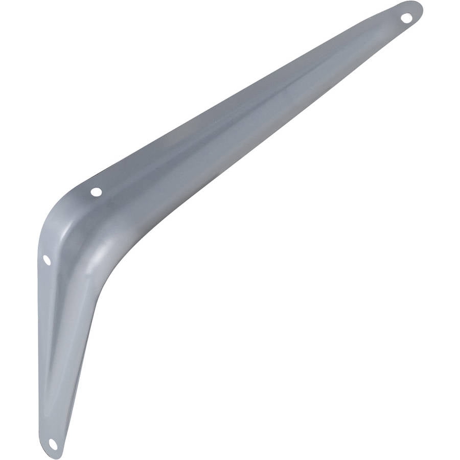 Stanley Hardware 266254 4" x 6" White Utility Shelf Brackets