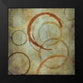 thumbnail image 2 of Emery, Kristin 12x12 Black Modern Framed Museum Art Print Titled - Vintage Circels IA, 2 of 5