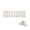 🔥 White_Base#1131, variant on White Plastic Garden Fence With Stakes Decorative Picket Border Fencing For Lawns Flower Bed Vegetable Garden Christmas Tree Outdoor Landscape Edging