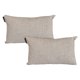 thumbnail image 1 of Cojin Riñonera Decorativa Rectangular Set de 2 Cros Arena, 1 of 3