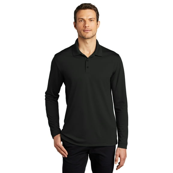 Port Authority Dry Zone UV Micro-Mesh Long Sleeve Polo K110LS