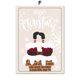 thumbnail image 1 of Pintura en lienzo de Papá Noel para decoración de sala de estar, póster impreso, divertido, Navidad, feliz felicitación, bebida de vacaciones, arte de pared, 2024, 1 of 4