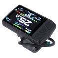 thumbnail image 1 of Cycling Display Meter, Electric Cycling Panel 24-48V Backlight Function External Buttons  for KT Controller, 1 of 7