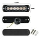 thumbnail image 3 of Luz LED estroboscópica de advertencia para coche, barra de luz intermitente de 12V, 24V, 6smd, color ámbar, amarillo y blanco, 2 unidades, 3 of 3