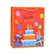 thumbnail image 2 of Bolsas de regalo de cumpleaños coloridas | Bolsas de papel para recuerdos de fiesta y refrigerios | Caja de regalo multicolor de 24 x 18 x 8,4 cm, 2 of 6