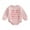 Pink, variant on Bagilaanoe Newborn Baby Girl Valentine's Day Romper Sweatshirt Long Sleeve Bodysuits Letter Print Pullover 3M 6M 12M 18M Infant Casual Tee Tops