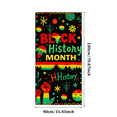 thumbnail image 3 of Vibrant Black History Month Banner with African Map Fist Raising Flowers and Fireworks Party Backdrop Decorations for Celebrations Events Community Gatherings Photo Props, 3 of 7