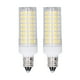 thumbnail image 2 of bombillas LED de maíz, 102 LED, 10 W, luz natural regulable, bombilla E11 para iluminación del hogar, CA 100 a 120 V, 2 of 14
