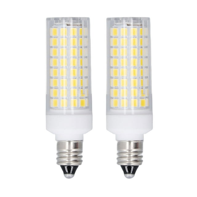 Bombilla LED de cerámica, 2 bombillas LED de maíz para iluminación del hogar, bombilla de maíz WLED diseñada para profesionales