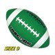thumbnail image 3 of Pelota de goma de fútbol americano Rugby para jóvenes principiantes Entrenamiento para niños Parque infantil al aire libre, 3 of 5