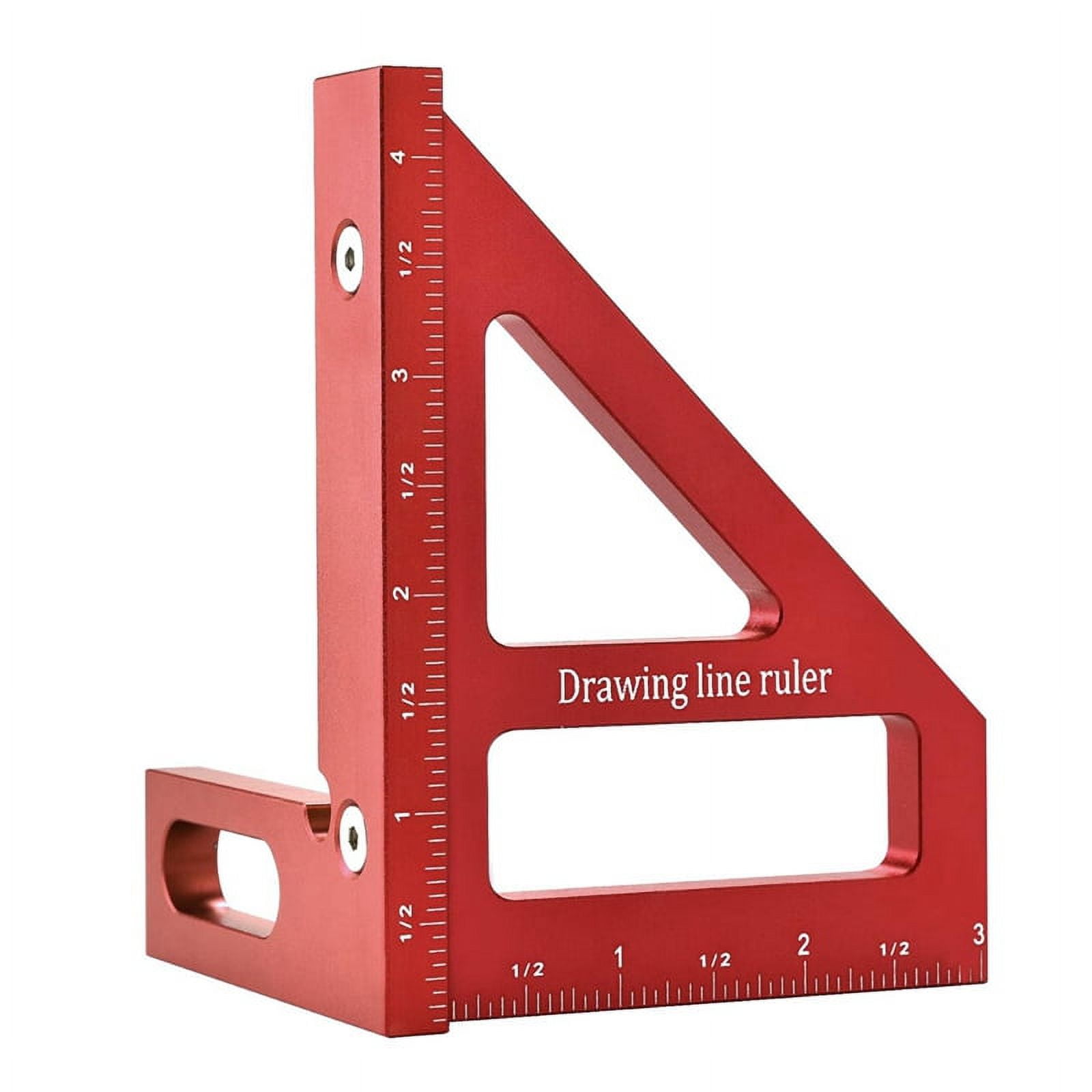 Crescent Lufkin 646LN - Wood Rule, Red End, Masonry, 5/8